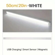 單按鍵啟動LED櫥櫃燈：可充電，磁吸，無線-適用於客廳，臥室，壁櫥照明和裝飾燈