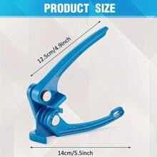 弯管机，0-180 度弯管机，三合一铜弯管机，适用于 1/4 英寸 5/16 英寸 3/8 英寸弯管工具 - 适用于铜、黄铜、铝和薄钢管的手动弯管机