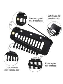 24pcs Stainless Steel Clips For Hats, Headscarves, Scarves, Fixing Clips, Wigs, Hair Pieces, Stainless Steel Elastic Bb Clips Suitable For Dupata Headscarves, Scarves, Wedding Veils, Wigs, Fixing Clips For Headscarves Claw Clips Hair Claws Hair Barrettes