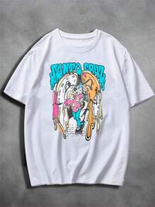 Men T-Shirts - 白色 - 查看 2