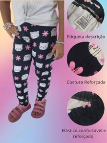 Young Girls Pants - 彩色 - 查看 3