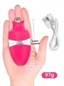 Vibrador lengüeta lamiendo, estimulador de succión del clítoris, juguete sexual de 2 en 1 para mujeres adultas, juguete sexual de laminado oral del clítoris