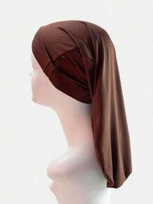 1Pc Unisex Spandex Braids & Dreadlocks Cap Jumbo Satin Elastic Night Sleep Bonnet Hair Covers For Men Women - A - View 2