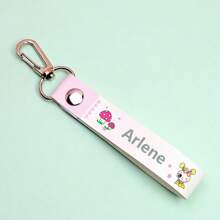 1 dây đeo thẻ tên cá nhân hóa, thẻ tên thẻ ID ba lô thẻ tên nhãn tên nhà trẻ móc cho ba lô bình nước nhỏ gọn, niêm phong, trang trí tinh tế, dễ thương, đáng yêu, hiện đại, đầy màu sắc tùy chỉnh, cá nhân hóa, bạn trai, bạn gái, bố, mẹ, gia đình, bạn bè, thú cưng cho ngày kỷ niệm, sinh nhật, ngày thiếu nhi, đám cưới, tiệc tân gia trường học - Nhiều màu - Xem 6