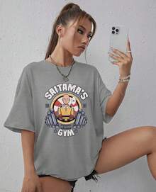 Men T-Shirts - 灰色 - 查看 2