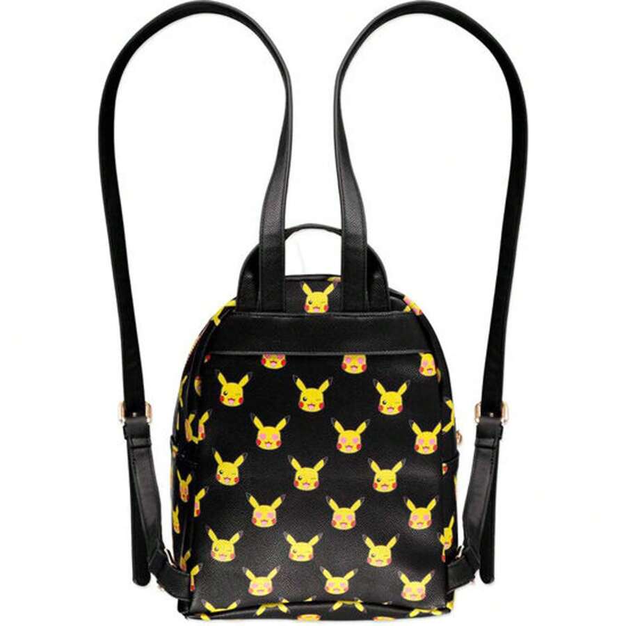pokemon Mochila Pikachu 26Cm - Mochila Licencia Oficial - Diseño Único Y Moderno - Ajuste Cómodo Y Versátil - Ideal Para Uso Diario - Multicolor - Ver 1