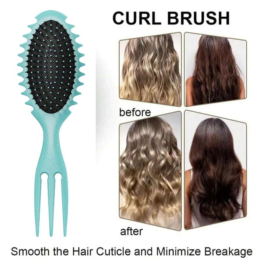 Three Generation Curl Shaping Brush, 2024 Newest Boar Bristle Hair