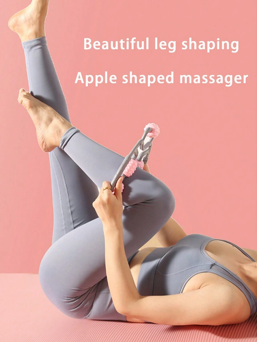 Kẹp Tròn Máy Mát Xa Chân Con Lăn Thư Giãn Chân Hiệu Chỉnh Bánh Xe Yoga, 5 Bánh Xe Lăn Massage Cho Chân - Nhiều màu - Xem 1