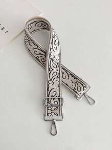 米色波希米亞風格女士袋子肩帶加寬可調節替換肩帶135cm 斜挎袋肩帶 DIY 袋子配件銀色扣適用於各種袋子男式袋子女士袋子通用帶 - 米色 - 查看 6