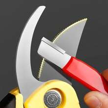 2PCS Professional Kitchen Knife Sharpener - Tungsten & Diamond Ceramic Sharpening Stone For All Blades, Includes Garden Shears Slice Like A Pro With Precision Sharpening - Multicolor - View 4