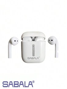Audífonos SABALA Inalámbricos BT 5.3 Control Táctil Estuche De Carga - Blanco - Ver 2