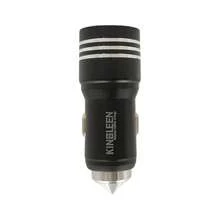 Kit Carregador Veicular Turbo 4.8A Automotivo 2 Usb Kingleen + Cabo Usb V8 Micro USB 3 Metros Kingleen - Preto - Visão 4