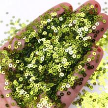 6000入組（20克）3mm PVC扁圓形閃片亂積，縫紉婚禮手工藝品裝飾裙帽鞋DIY珠寶手作配件 - 彩色 - 查看 23