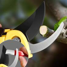 2PCS Professional Kitchen Knife Sharpener - Tungsten & Diamond Ceramic Sharpening Stone For All Blades, Includes Garden Shears Slice Like A Pro With Precision Sharpening - Multicolor - View 9