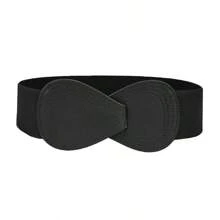 1pc Women's Elastic Waist Belt, Daily Work Dress Decoration, Cardigan Waist Cincher Accessory, Plus Size Summer, School Fall, Autumn, Halloween - A piece of - View 22