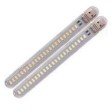 1Pc 24leds USB Night Light LED Book Lights Camping Night Light Portable Plug-In Small LED Light Stick For Power Bank PC Laptop Notebook White 5000-6500K Warm White 3000-3500K - Multicolor - View 8