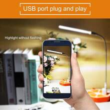 1Pc 24leds USB Night Light LED Book Lights Camping Night Light Portable Plug-In Small LED Light Stick For Power Bank PC Laptop Notebook White 5000-6500K Warm White 3000-3500K - Multicolor - View 10