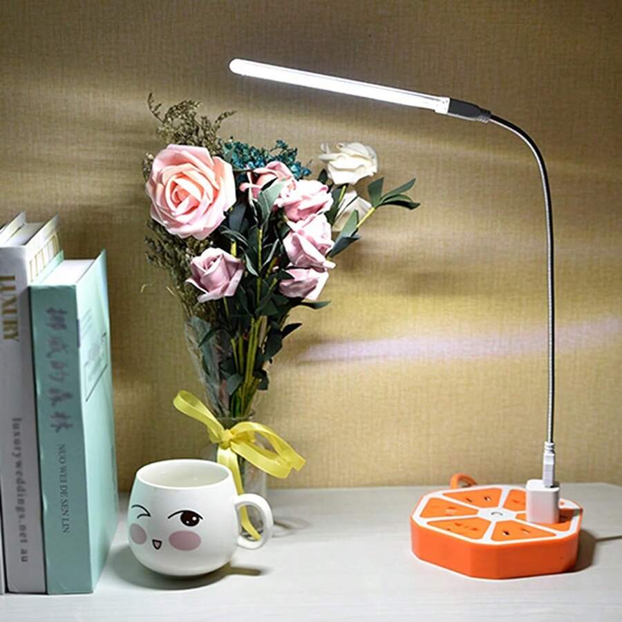 1Pc 24leds USB Night Light LED Book Lights Camping Night Light Portable Plug-In Small LED Light Stick For Power Bank PC Laptop Notebook White 5000-6500K Warm White 3000-3500K - Multicolor - View 1