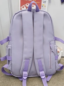 Women Functional Backpacks - Màu tím - Xem 3