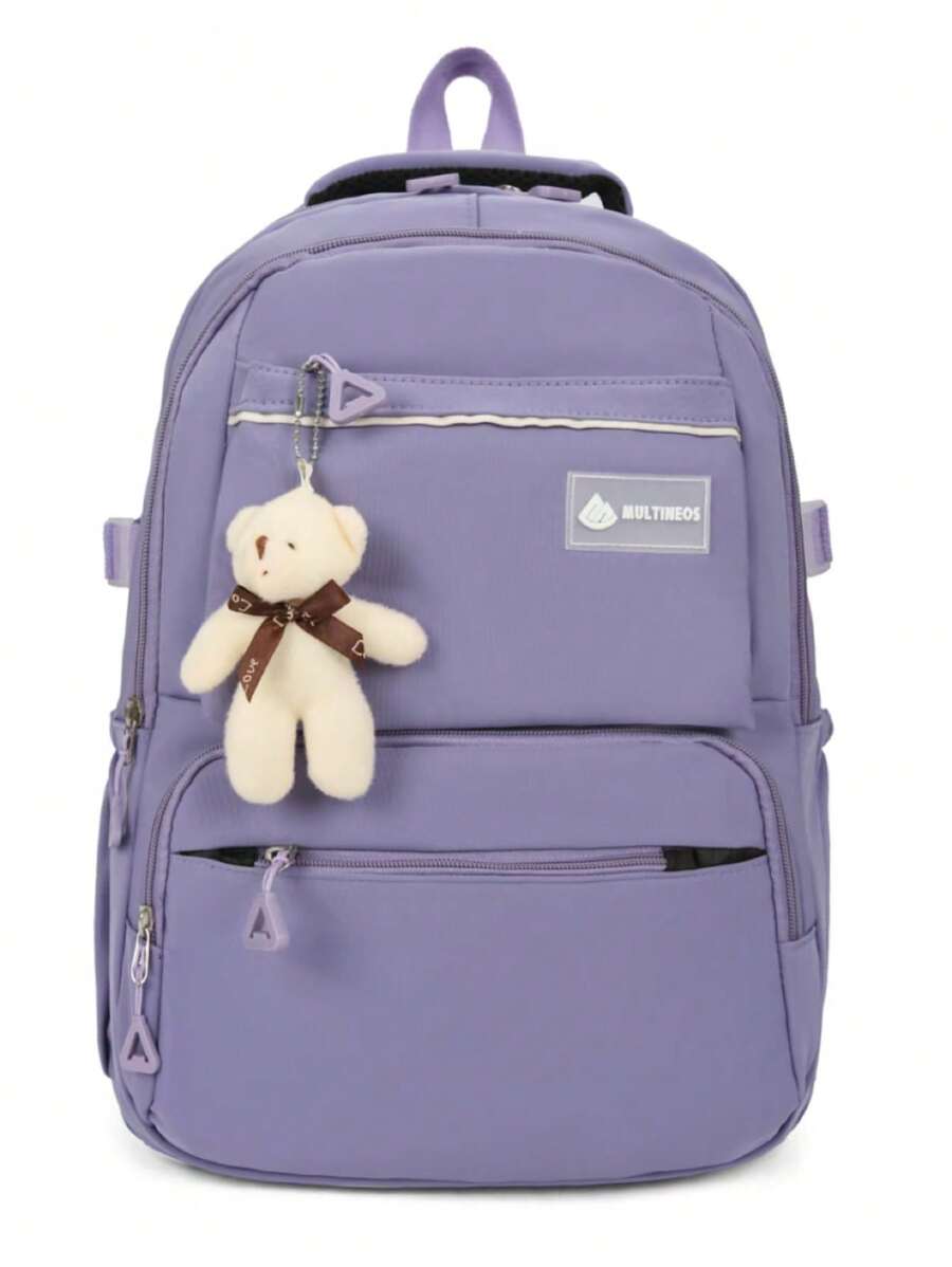 Women Functional Backpacks - Màu tím - Xem 1