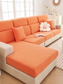 1入純色沙發套，簡約風格，防滑沙發套，個性化沙發套日常使用 - 彩色 - 查看 5
