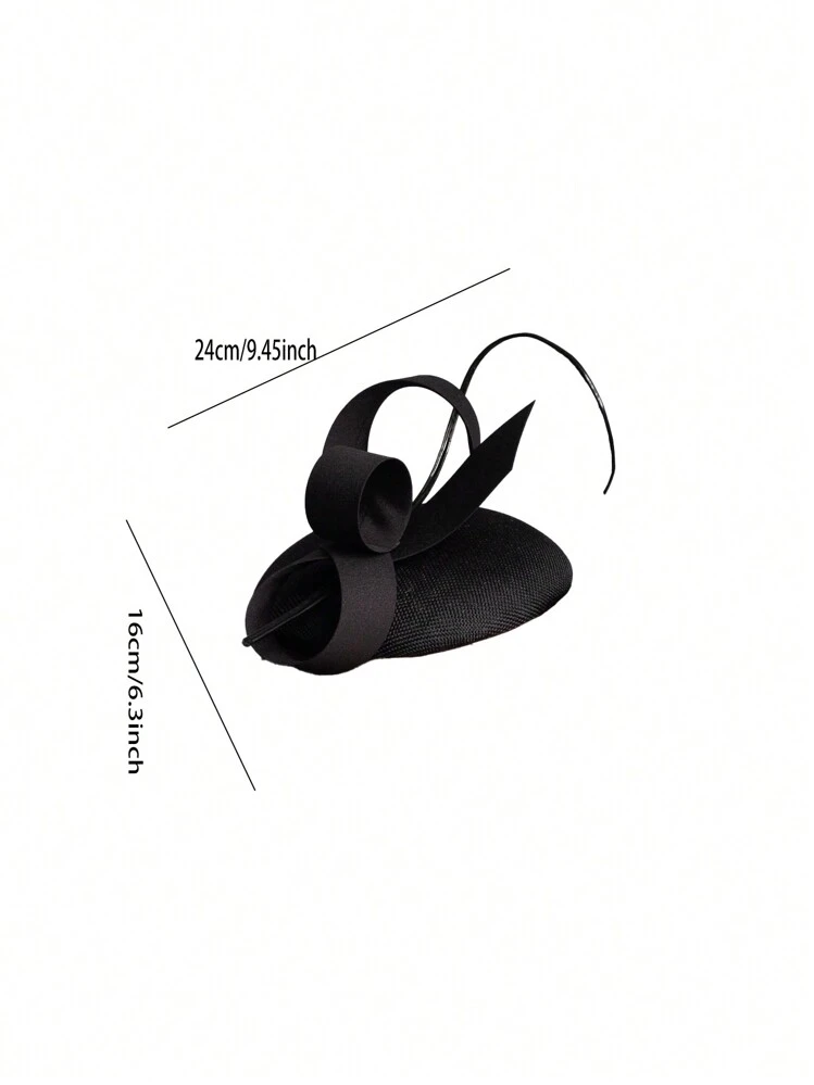 1 pièce Fascinator en forme de couronne pour le Kentucky Derby, pour thé, adapté pour les mariages, les cocktails, mini chapeau, petit chapeau, chapeau élégant, mini haut-de-forme, mini casquette, fournitures scolaires, cadeaux - Multicolore - Voir 15