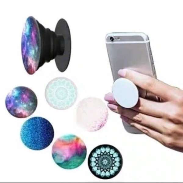 kit 10 unidade pop soft socket suporte p/celular suporte smarphone android ios iphone selfi
