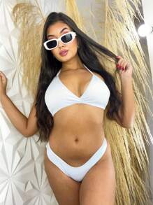 Women Bikini Sets - trắng - Xem 3