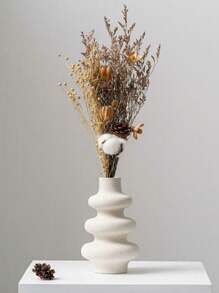 1 件装北欧风格现代圆形插花花瓶硅胶模具 DIY 家居装饰品环氧树脂/石膏模具