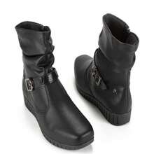 Women Ankle Boots & Booties - màu đen - Xem 2