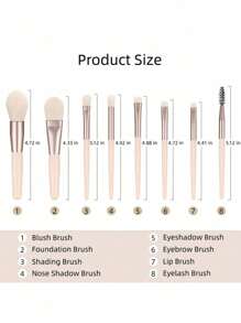 Brushes Sets - Baby Pink - View 2