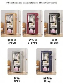 Bedroom Armoires - Burgundy - View 8