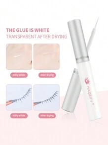 3pcs Eyelash Glue, Natural Invisible After Drying, Strong Adhesive, Suitable For Daily Use, Essential For Travel - White - View 8