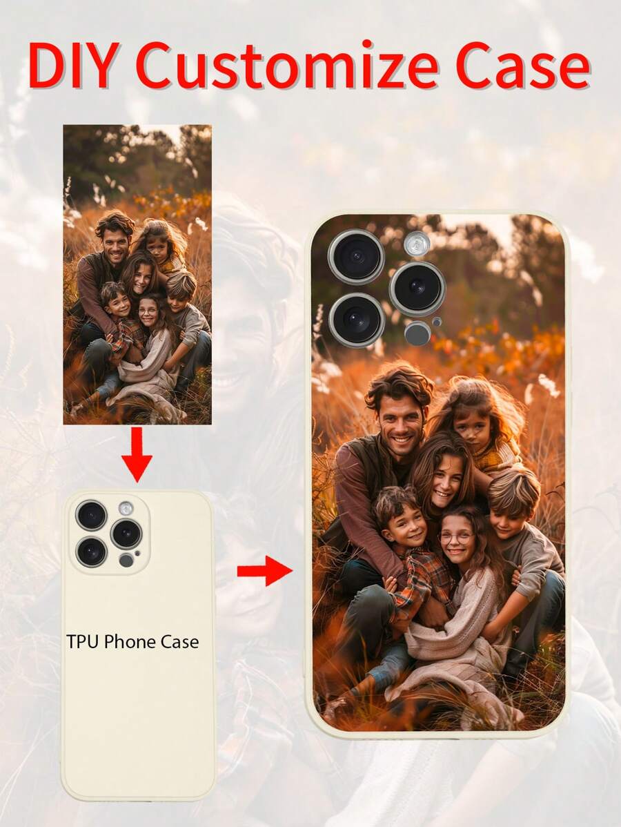 1 pieza Funda de teléfono de silicona líquida personalizada compatible con iPhone 15 Pro Max/17 Pro/17 Air y otros modelos