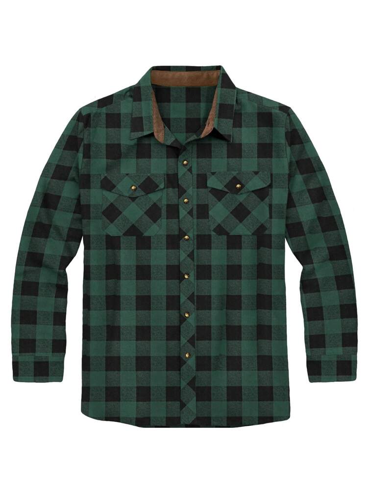 green dress shirt amazon Dark Green Knitted Full Sleeves Shirt main image 1