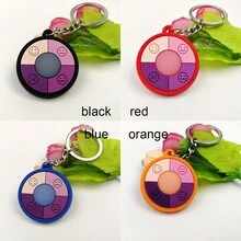 5入組可攜式UV燈變色UV檢測器鑰匙扣指示燈，適用於手機/汽車鑰匙/手機吊飾，保護您的皮膚和眼睛免受有害UV光線。後視鏡掛件，男女玩鬧禮物，派對禮物。 - 彩色 - 查看 4