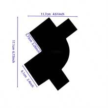 1张发际线形状修剪卡，弧形发际线模板，男士胡须造型优化器，理发造型设计卡，理发工具，美发产品及配件，适用于理发店、美容院、返校季、旅行度假必备品，美发配件，后梳，吹风机，头发，理发师，边缘梳，造型梳，吹风机，美发用品，发胶，卷发产品，剪发剪刀，圣诞节，理发店，美发，吹风机，头发，配件，美发产品，美发工具，美发用品，护发，卷发梳，理发师，发型，美发，头发，旅行，美发产品，美发工具，美发用品，理发师，理发师配件，理发店，美发设备 - 彩色 - 查看 6