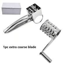 3-in-1 All Stainless Steel Cheese Rotary Grater