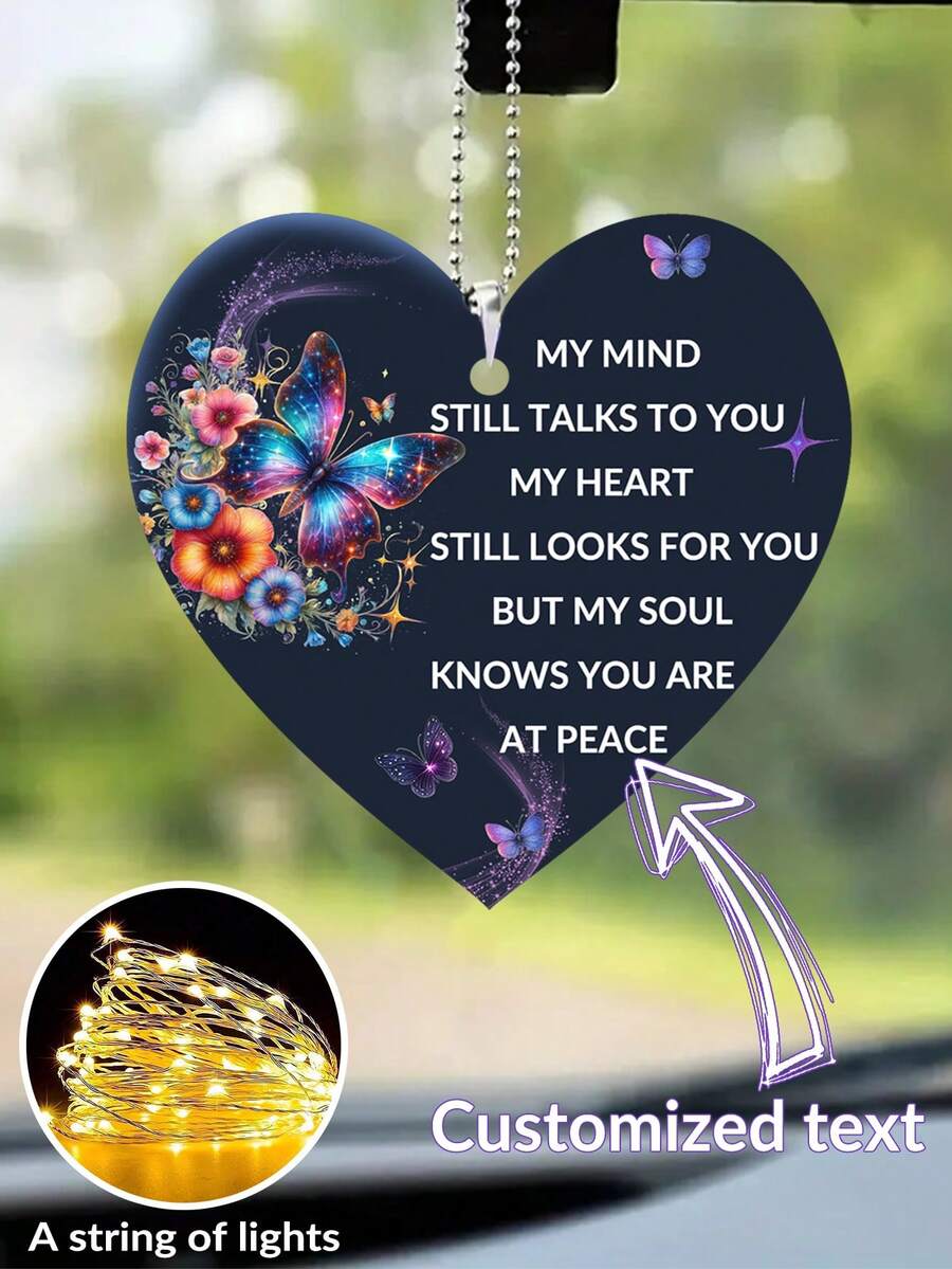 1 CÁI Thiết kế tình yêu acrylic, Mặt dây chuyền quyến rũ màu tím đầy màu sắc, Món quà lãng mạn rực rỡ, Mặt dây trang trí xe hơi, Mặt dây chuyền ba lô, Tặng một chuỗi đèn dây đồng phát sáng cho đèn ngủ phòng ngủ, Quà sinh nhật, Quà tặng cặp đôi, Quà cưới độc đáo, Quà kỷ niệm, Quà tặng cho vợ /Cô ấy/Bạn gái/Người bạn, Quà tặng cho Anh ấy/Bạn trai/Chồng, Trang trí nhà bếp, Quà kỷ niệm đặc biệt - Màu vàng - Xem 1