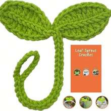 Mầm lá móc thủ công, Dấu trang cây len, Dụng cụ sắp xếp dây, Phụ kiện lưu trữ trang trí màu xanh lá cây, Người yêu thích thủ công, Trang trí văn phòng - màu xanh lá - Xem 6