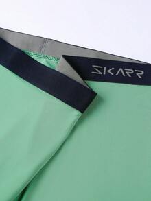 1pc Men's Quick-Dry Boxer Briefs, Comfortable And Breathable Men's Underwear - Green - View 6