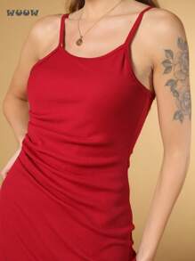 Women Short Dresses - Đỏ - Xem 6