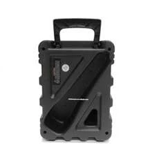 GTS-1637 4inch Karaoke Bluetooth Altavoz Inalámbrico Con Micrófono Gratis Recargable - Negro - Ver 3