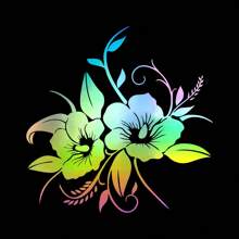 1 Máy Tính Đẹp Hoa Nở Rộ Phụ Kiện Ô Tô Trang Trí Vinyl Decal - Nhiều màu - Xem 10