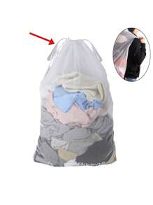 Large Capacity Multipurpose Mesh Drawstring Storage Bag Mesh Laundry Bag Wash Bag Underwear Laundry Storage Bag Reusable Dryer Bag Fabric Machine Washing Special Bag Washing Protector Bag With Elastic Band And Zipper For Shirts Stockings Clothing And Laundry Home Organizer Bag School Organizer Bags Teacher Storage Bags Organizer Storage Bins Laundry Basket Washing Machine Bag For Laundry Bathroom Dorm Travel For Dirty And Clean Clothes Bras