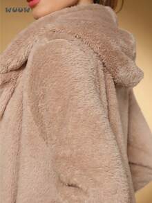Women Coats - Màu Khaki - Xem 8
