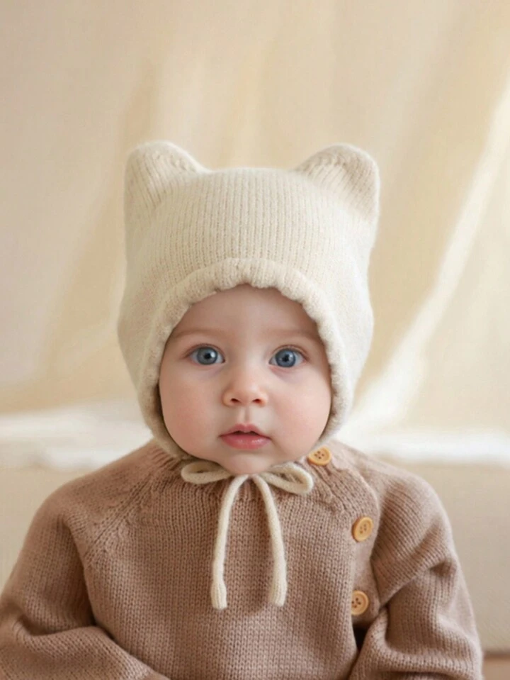【お値下げ中】bambolina kitty bonnet 6m-12m Authorized Retailer] Overseas Children\u0027s Clothing Specialty Store