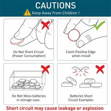 5-100粒 SOZIYAN AG6 371 SR920SW 2024 全新碱性纽扣电池 LR920 SR927 171 370 L921 LR69 SR920，适用于手表、玩具、遥控器等，独立包装 - 371/AG6/LR920(SOZIYAN) - 查看 7