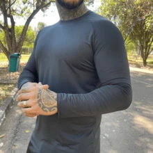 Men T-Shirts - 黑色 - 查看 4