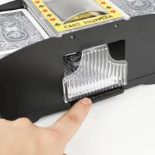 Automatic Poker Shuffler, Tabletop Card Shuffling Machine, Professional Shuffling Machine For Family, Suitable For Card Games And Poker Dealing (Battery Not Included),Adult Party Games Suitable For Halloween/Christmas/Thanksgiving